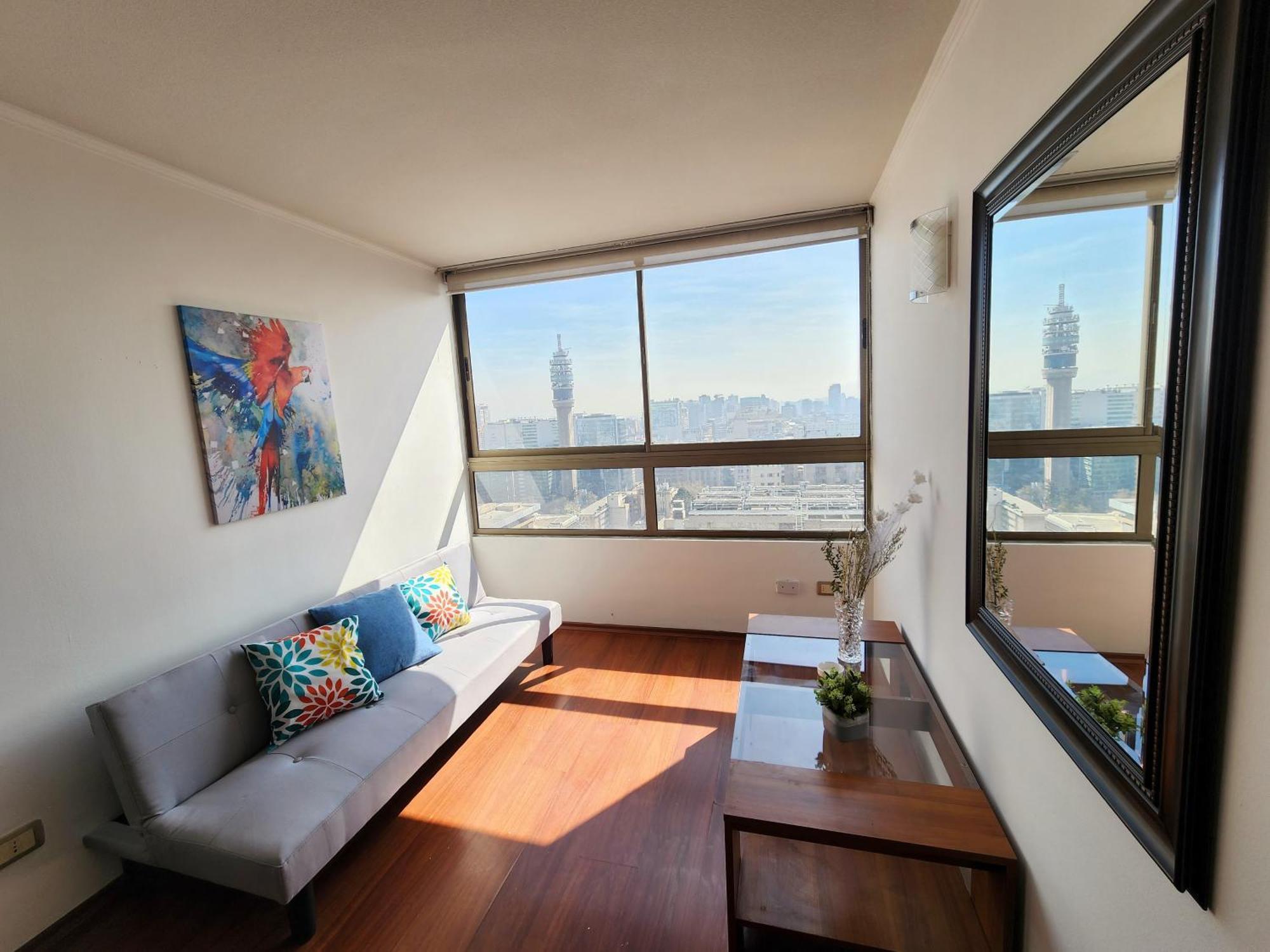 Apartamento Departamentos Suagon Centro Moneda Santiago